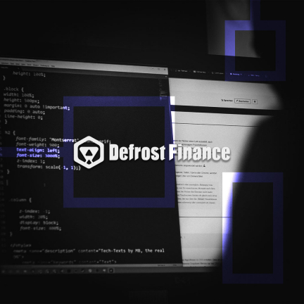 Платформа Defrost Finance подверглась хакерской атаке